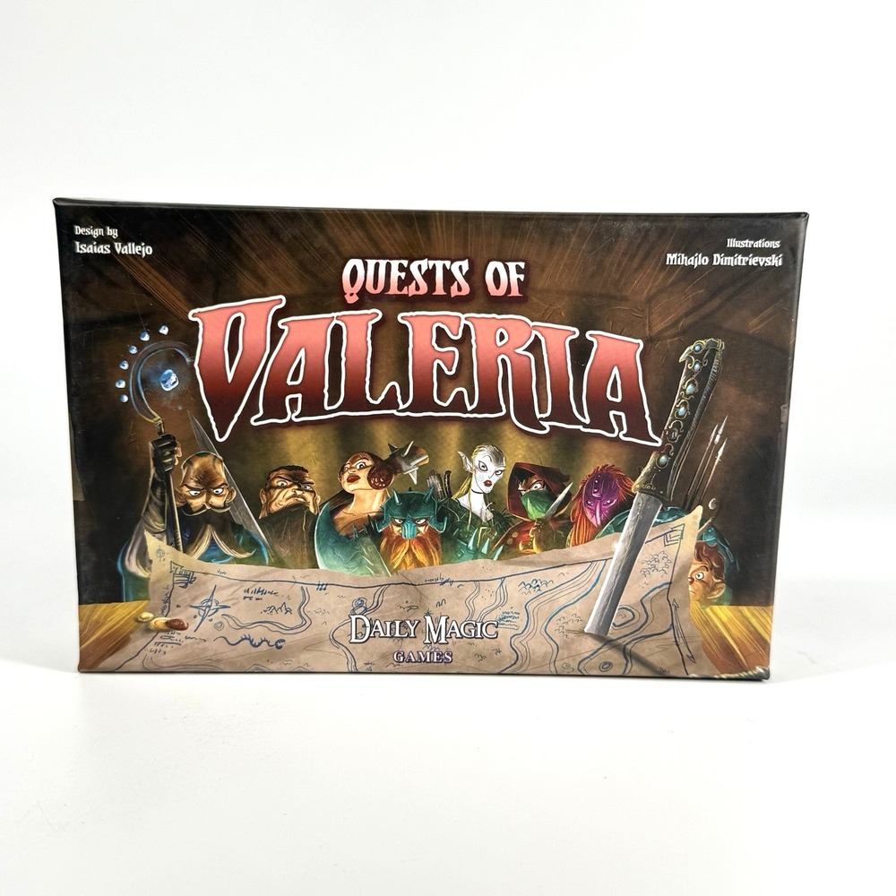 Quests of Valeria Board Game From Daily‎ Magic